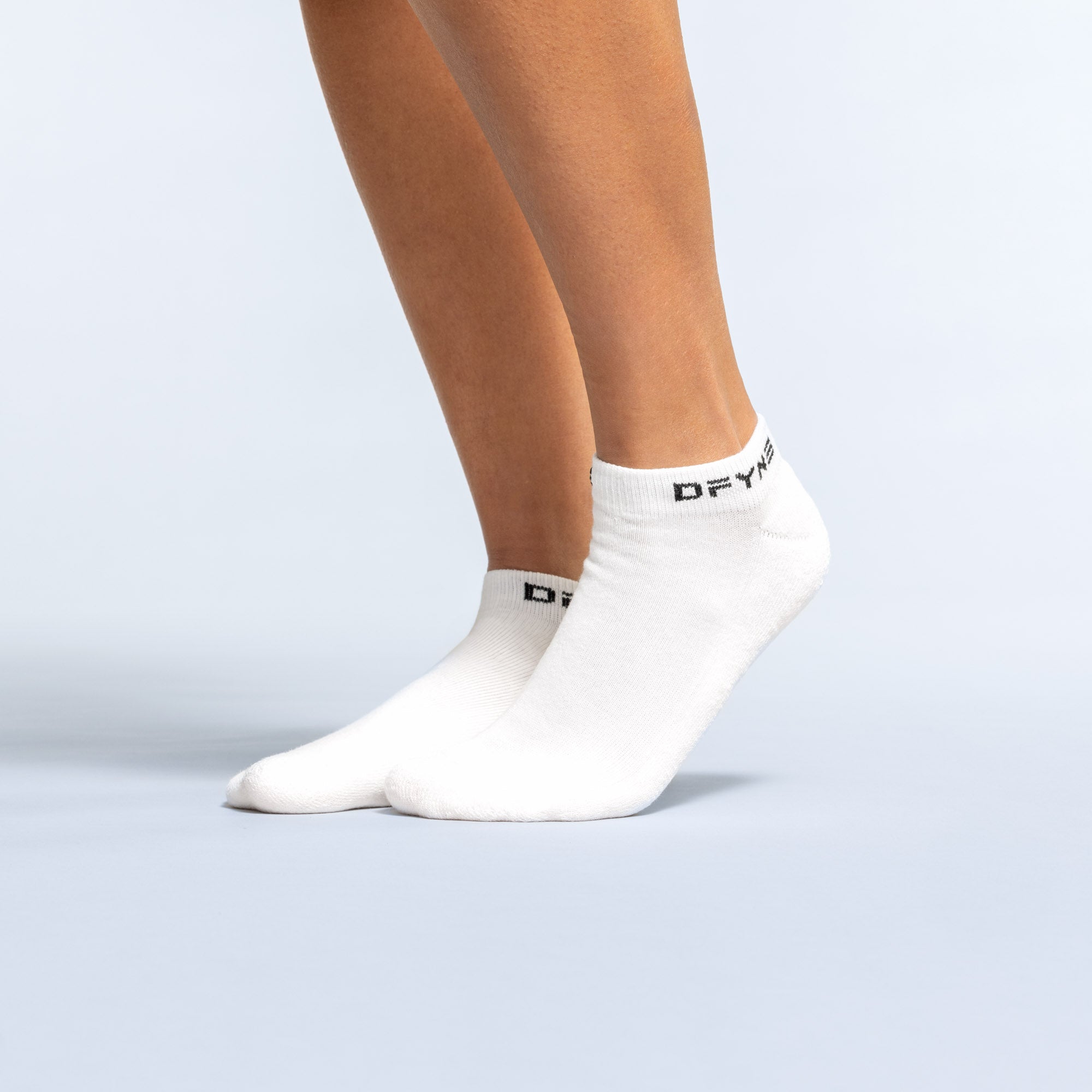 DFYNE Revive Ankle Socken Damen Weiß Schwarz | 471YRXDQJ
