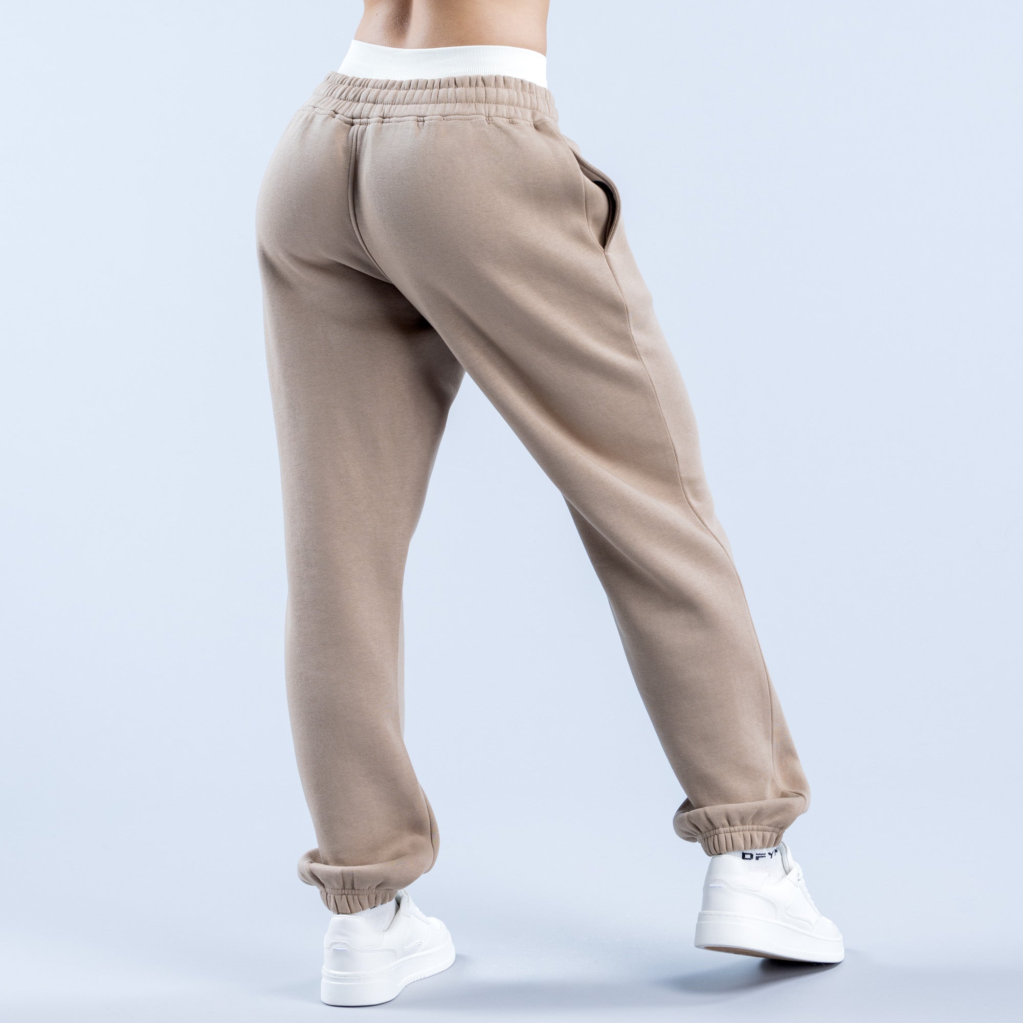 DFYNE Revive Heavy Weight Jogginghose Damen Beige | 540KALPER