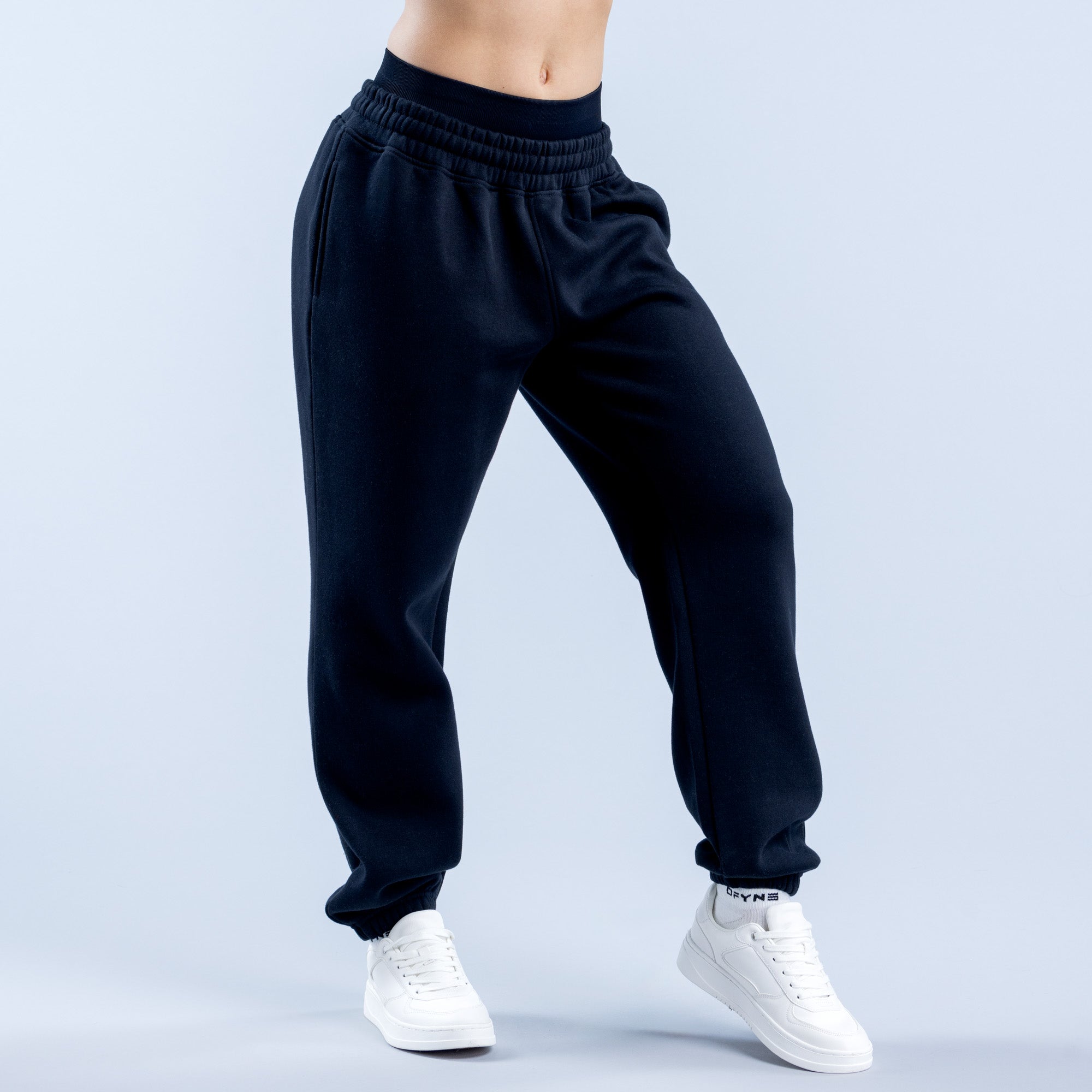 DFYNE Revive Heavy Weight Jogginghose Damen Schwarz | 814UTYNHW