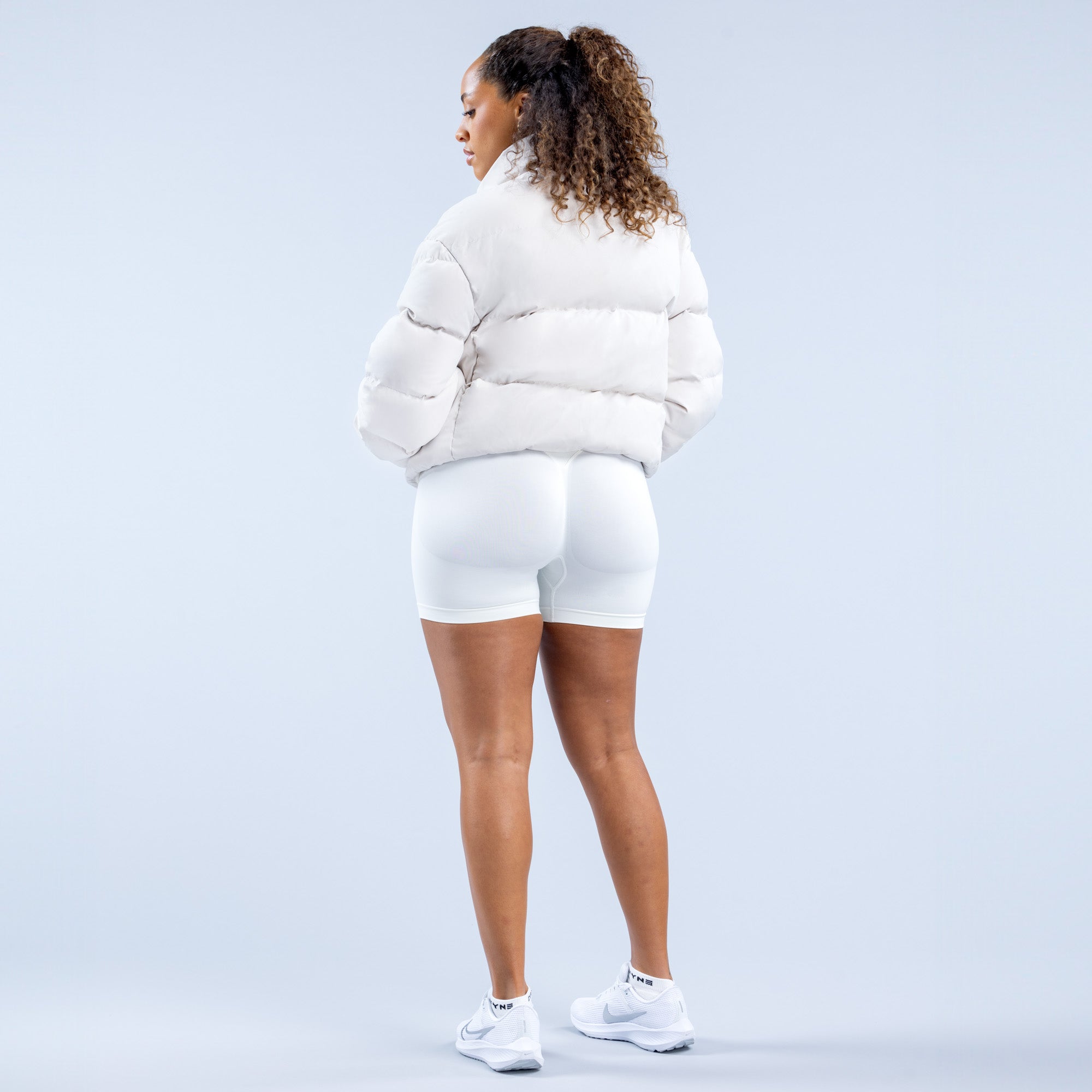 DFYNE Revive Short Down Jacken Damen Weiß | 394SMDUYB