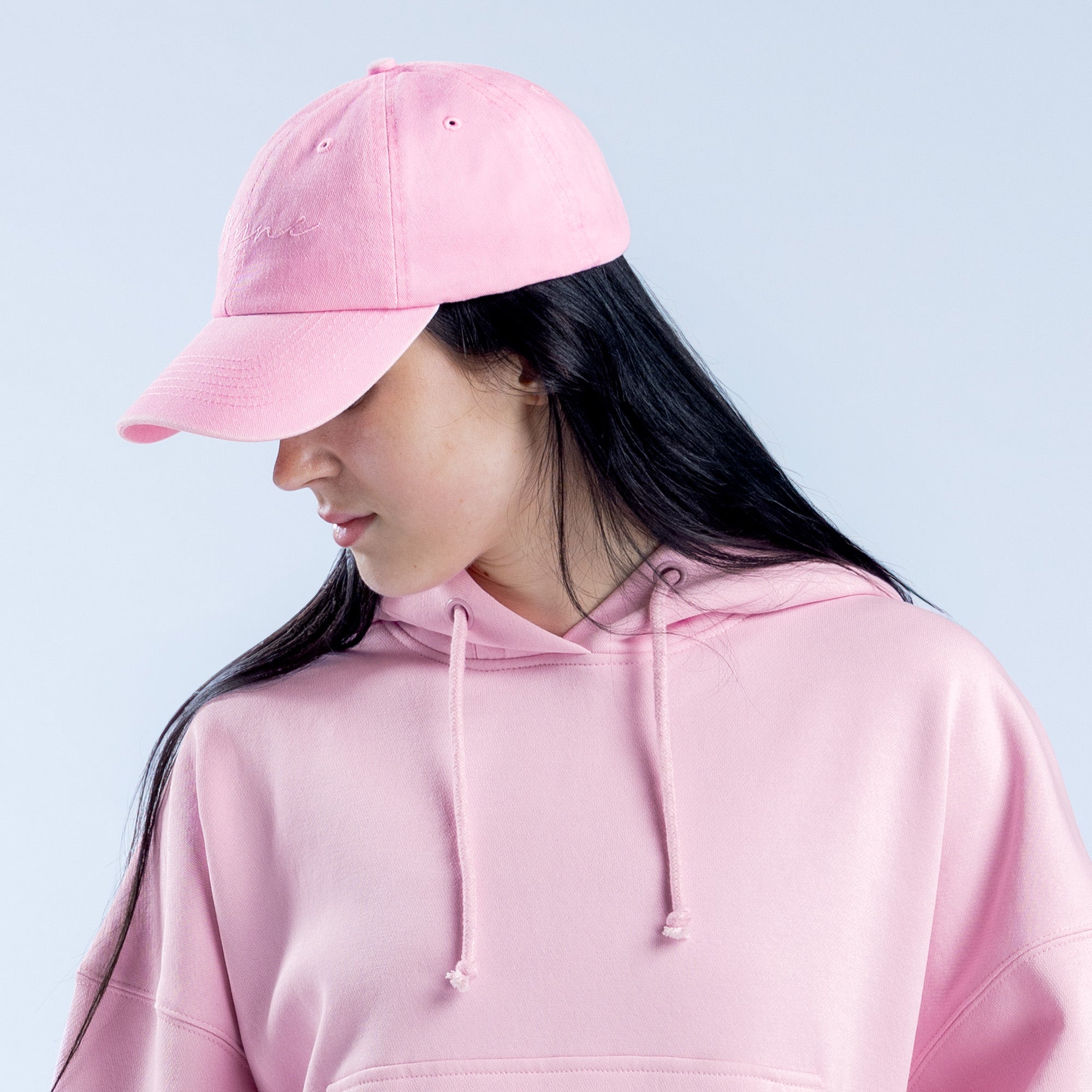 DFYNE Script Kappe Damen Hellrosa Rosa | 753QHBCDF