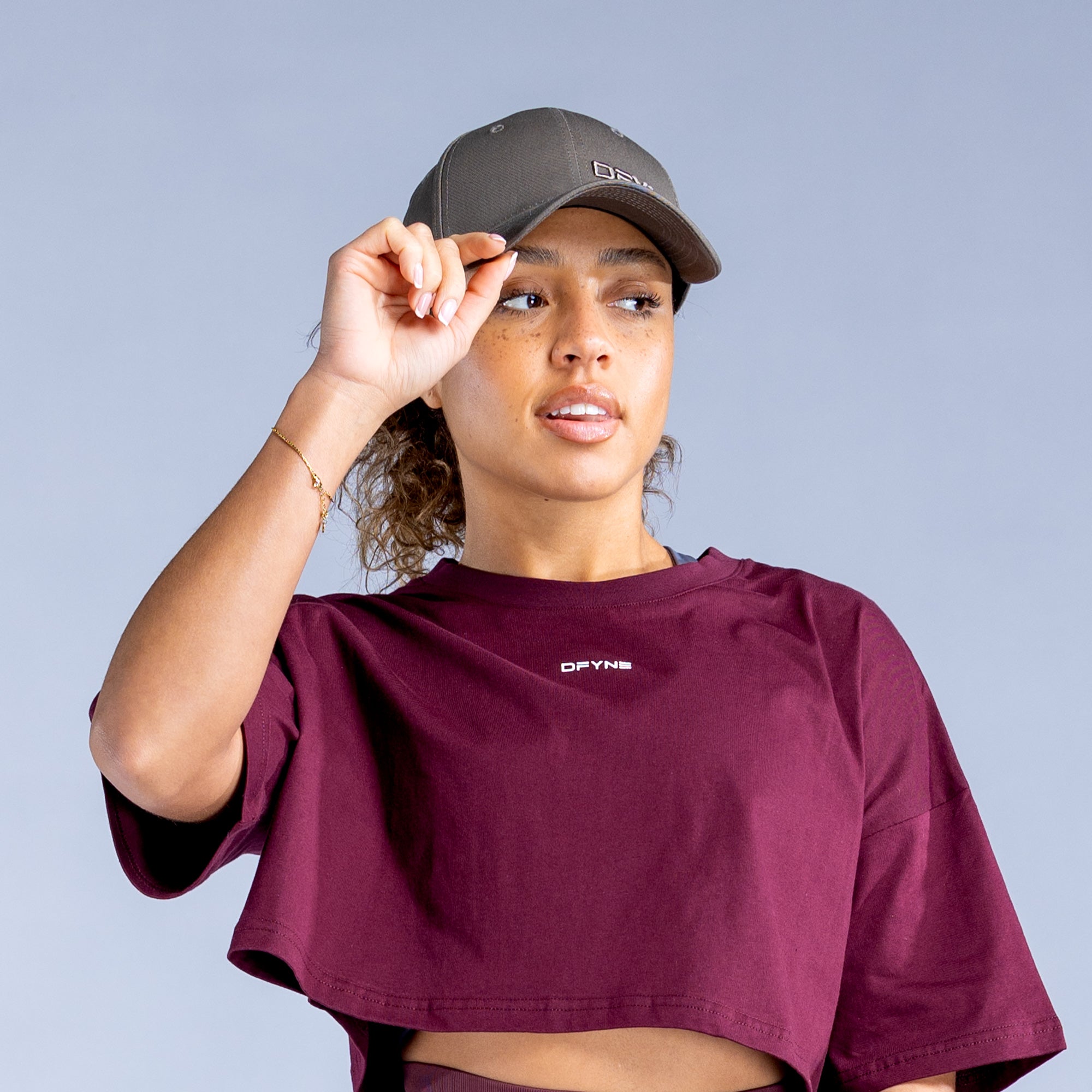 DFYNE Signature Kappe Damen Schokolade Braun | 834ZXKAOU