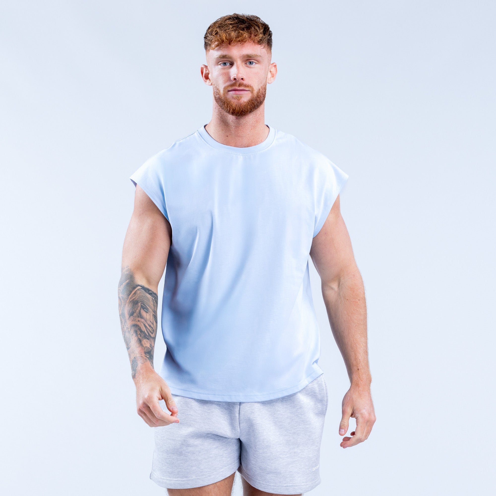 DFYNE Signature Tanktop Herren Blau | 541EGXUOQ