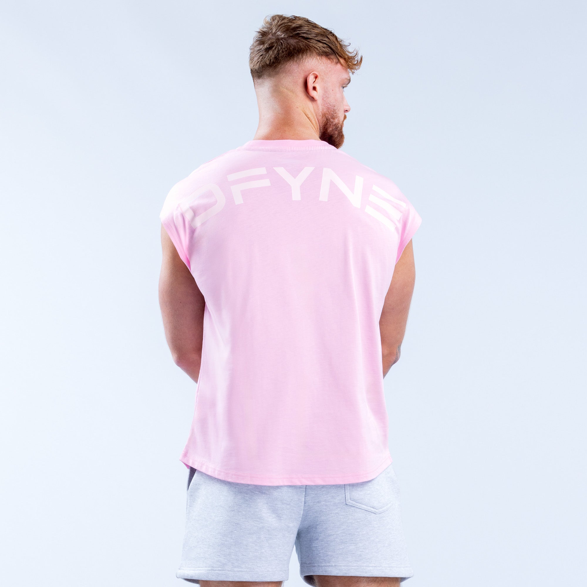 DFYNE Signature Tanktop Herren Hellrosa Rosa | 182XRMQGI