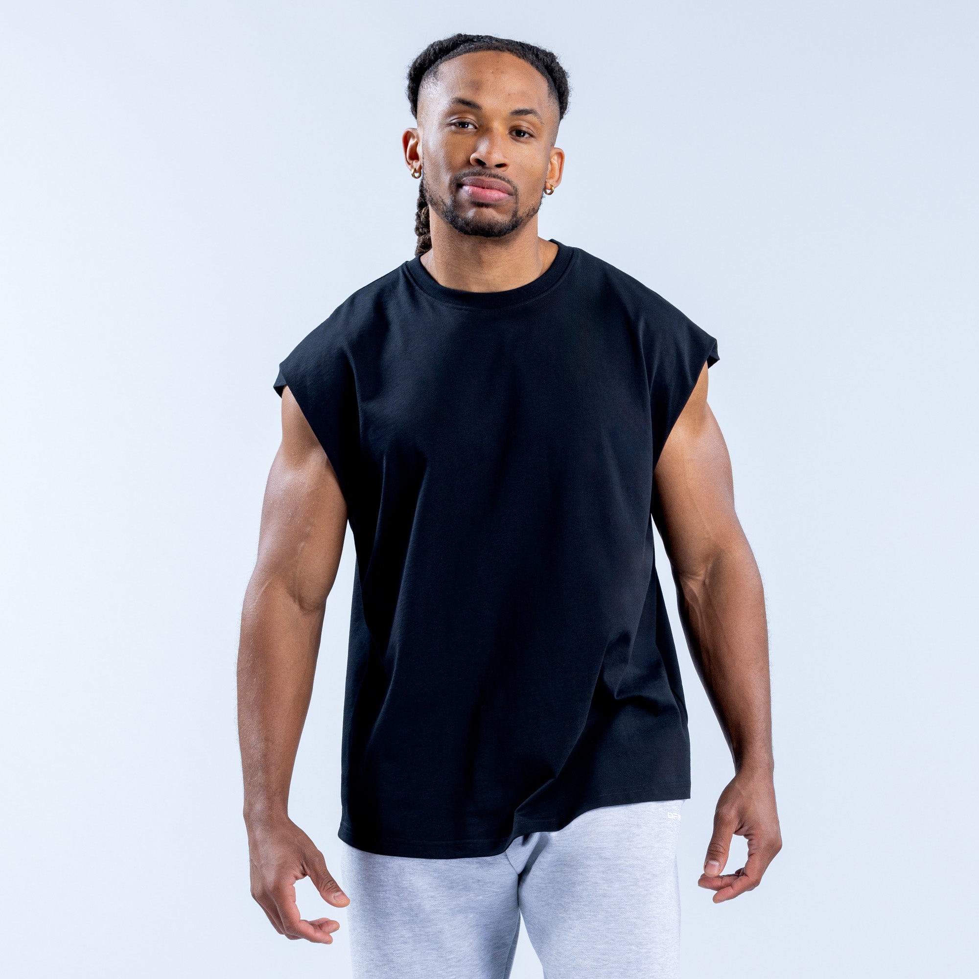 DFYNE Signature Tanktop Herren Schwarz | 486XPRKGF