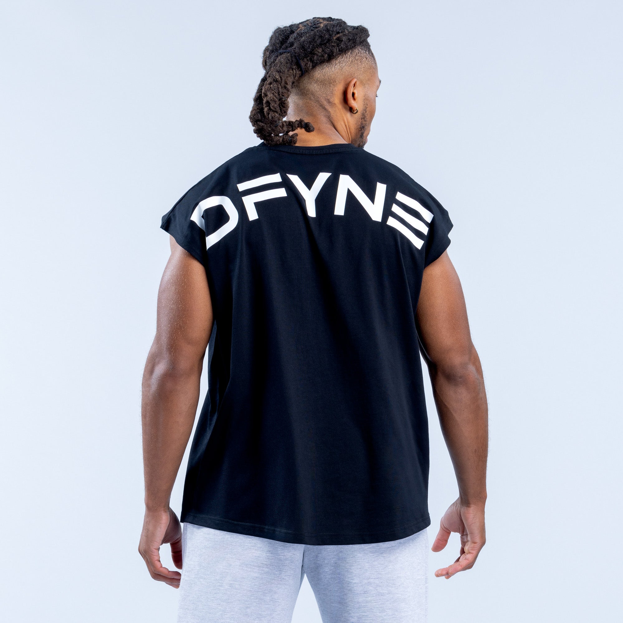 DFYNE Signature Tanktop Herren Schwarz | 486XPRKGF