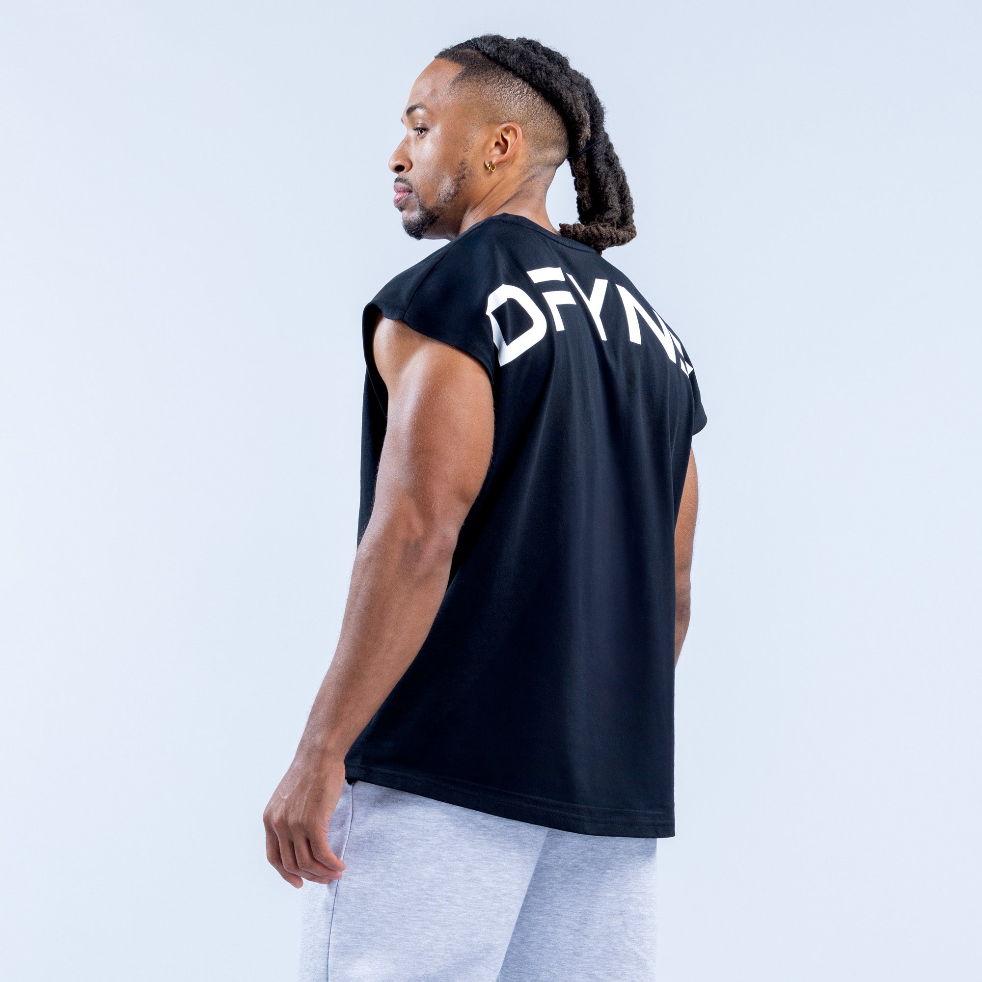 DFYNE Signature Tanktop Herren Schwarz | 486XPRKGF