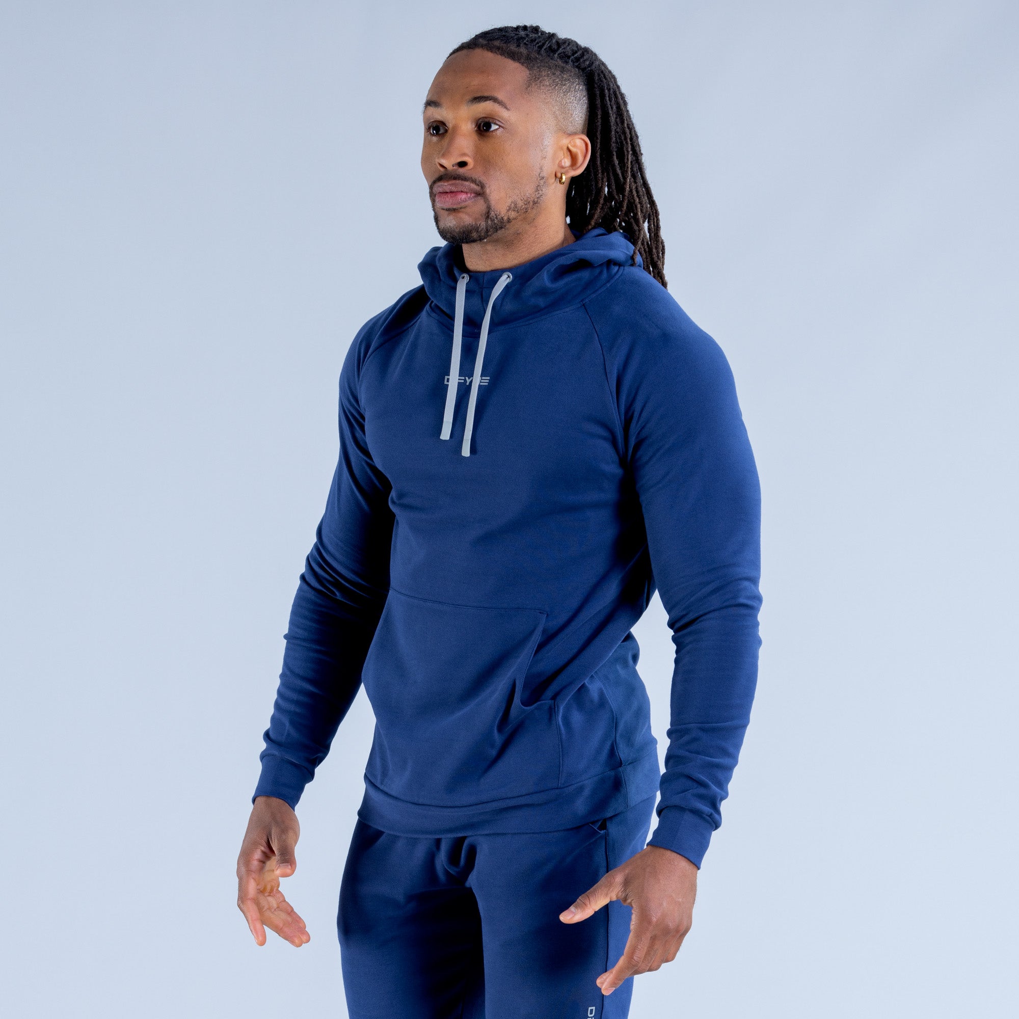 DFYNE Stealth Midweight Hoodie Herren Blau | 271HAJMWZ