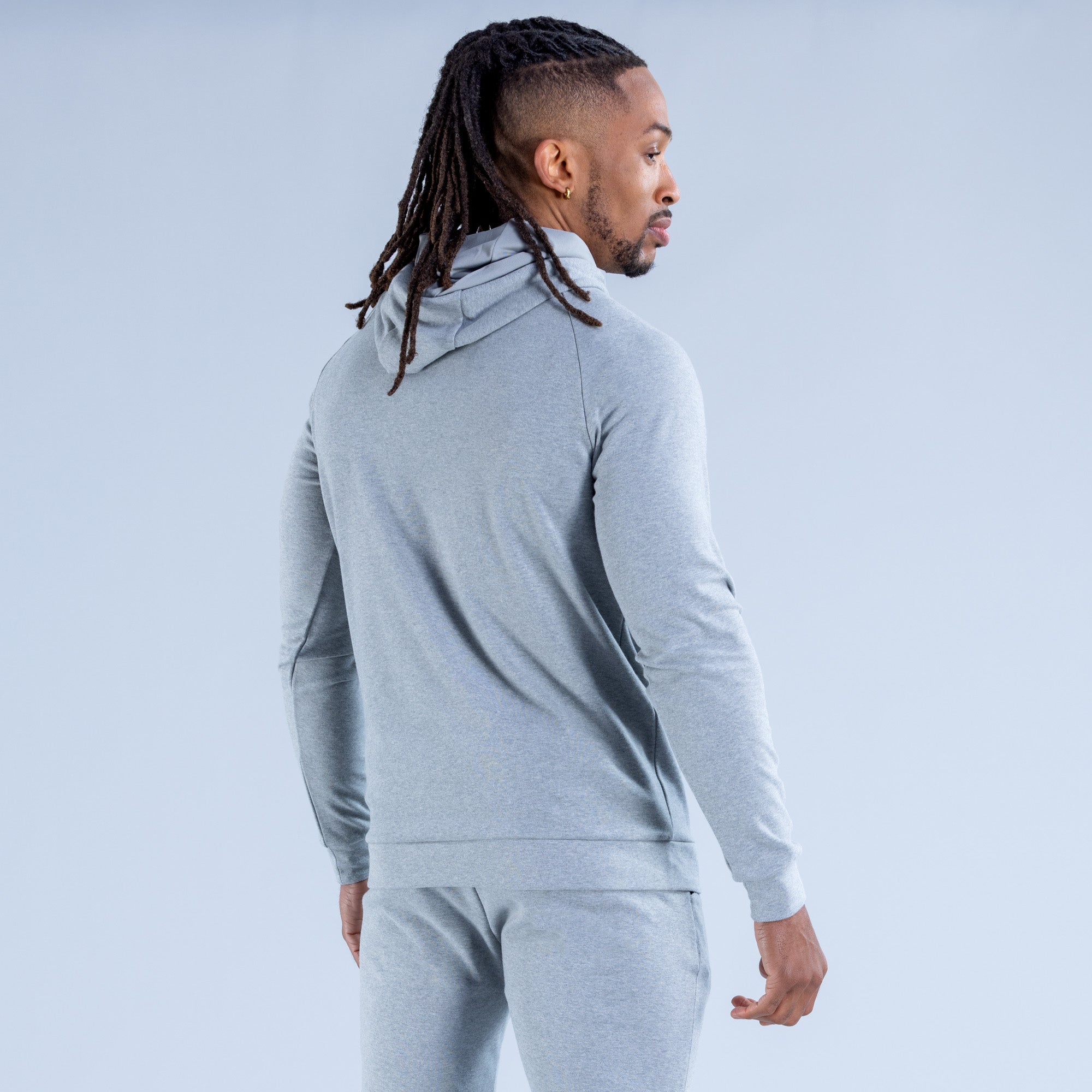 DFYNE Stealth Midweight Hoodie Herren Grau | 213FVKECD