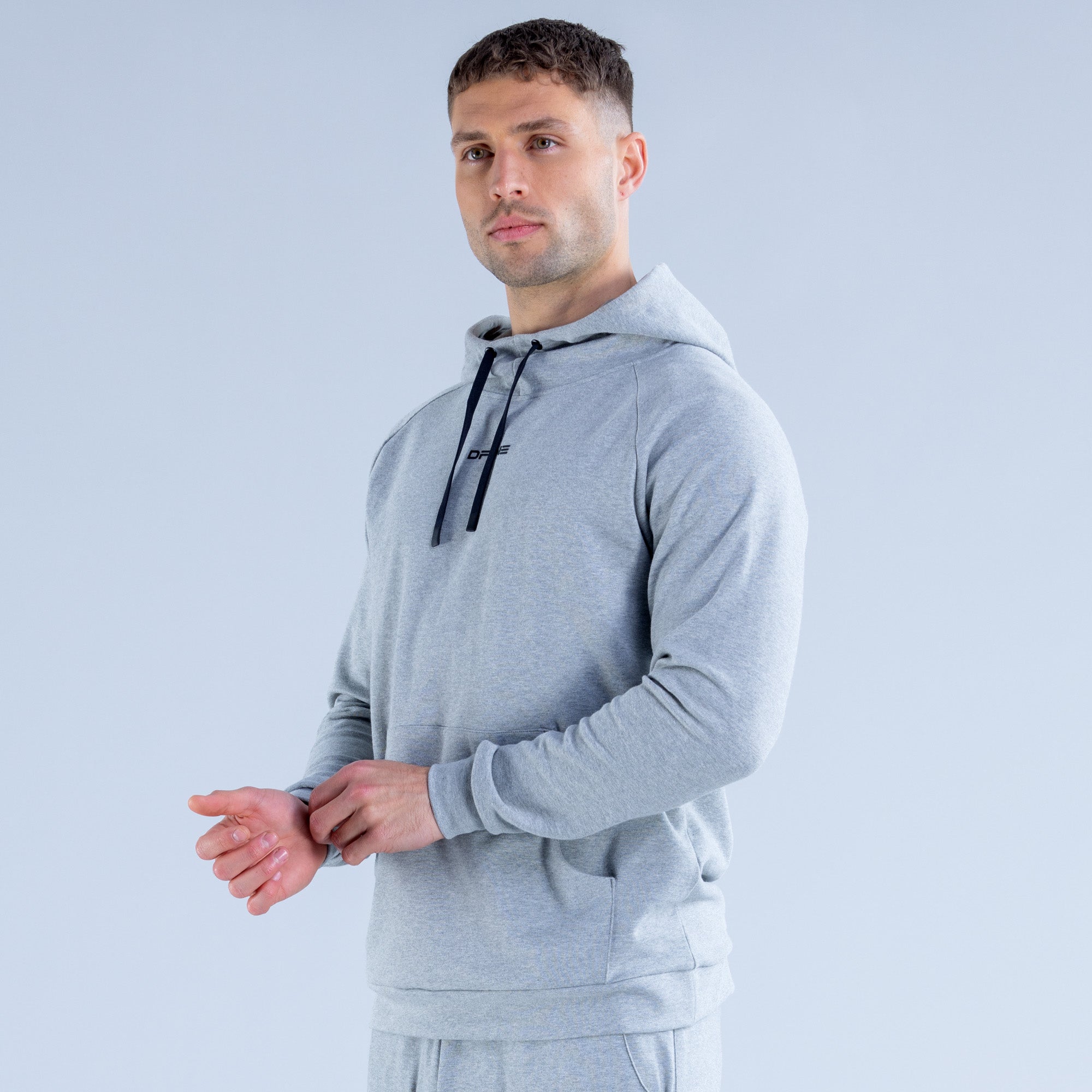 DFYNE Stealth Midweight Hoodie Herren Grau | 213FVKECD