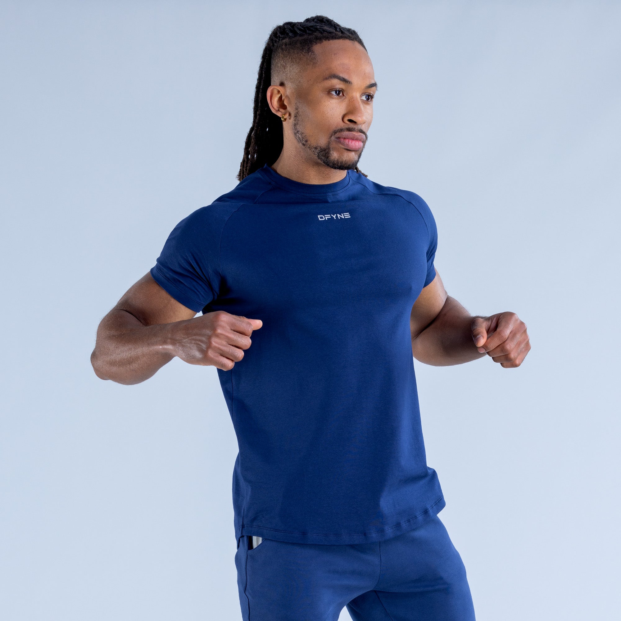 DFYNE Stealth T-Shirt Herren Blau | 580AWTNLR