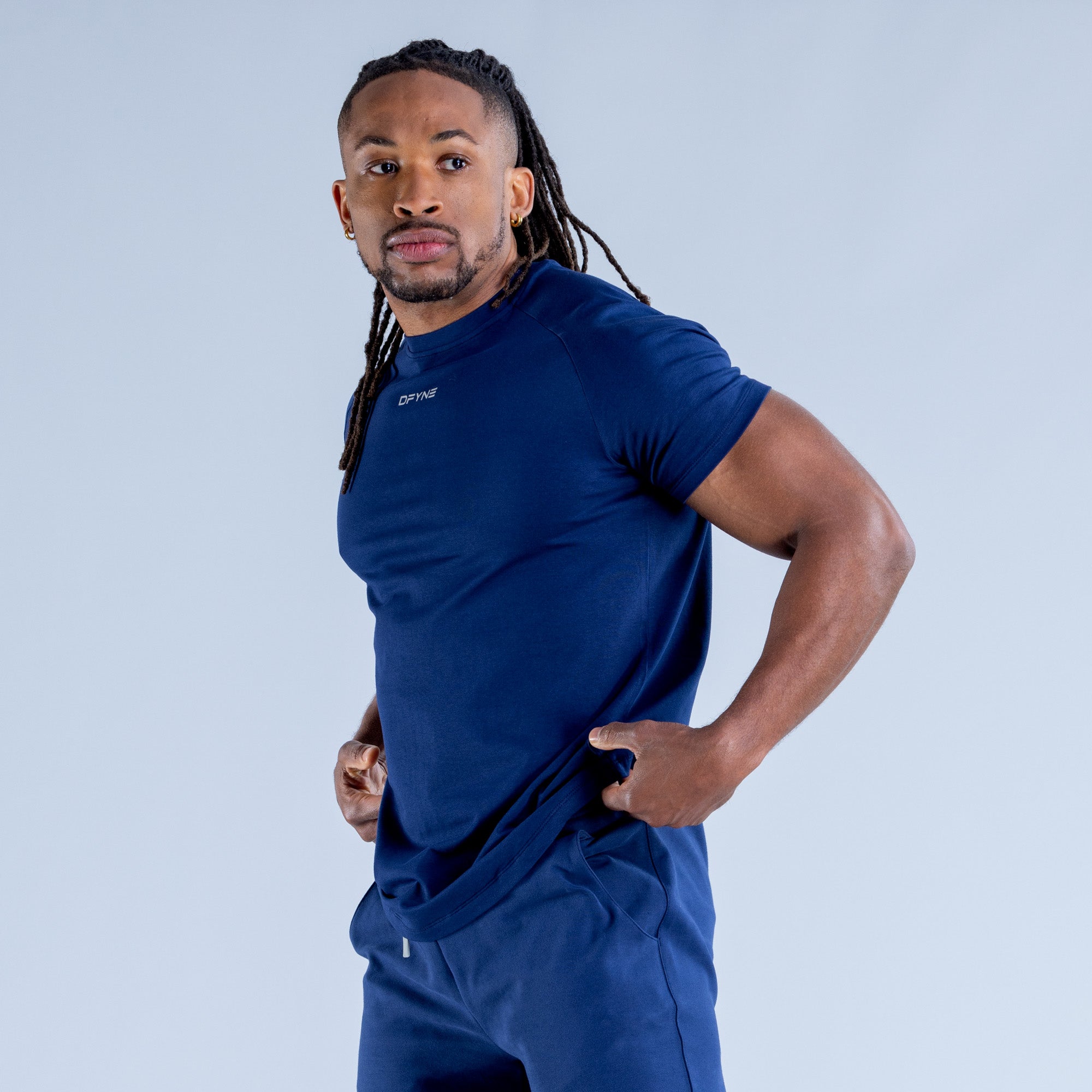 DFYNE Stealth T-Shirt Herren Blau | 580AWTNLR