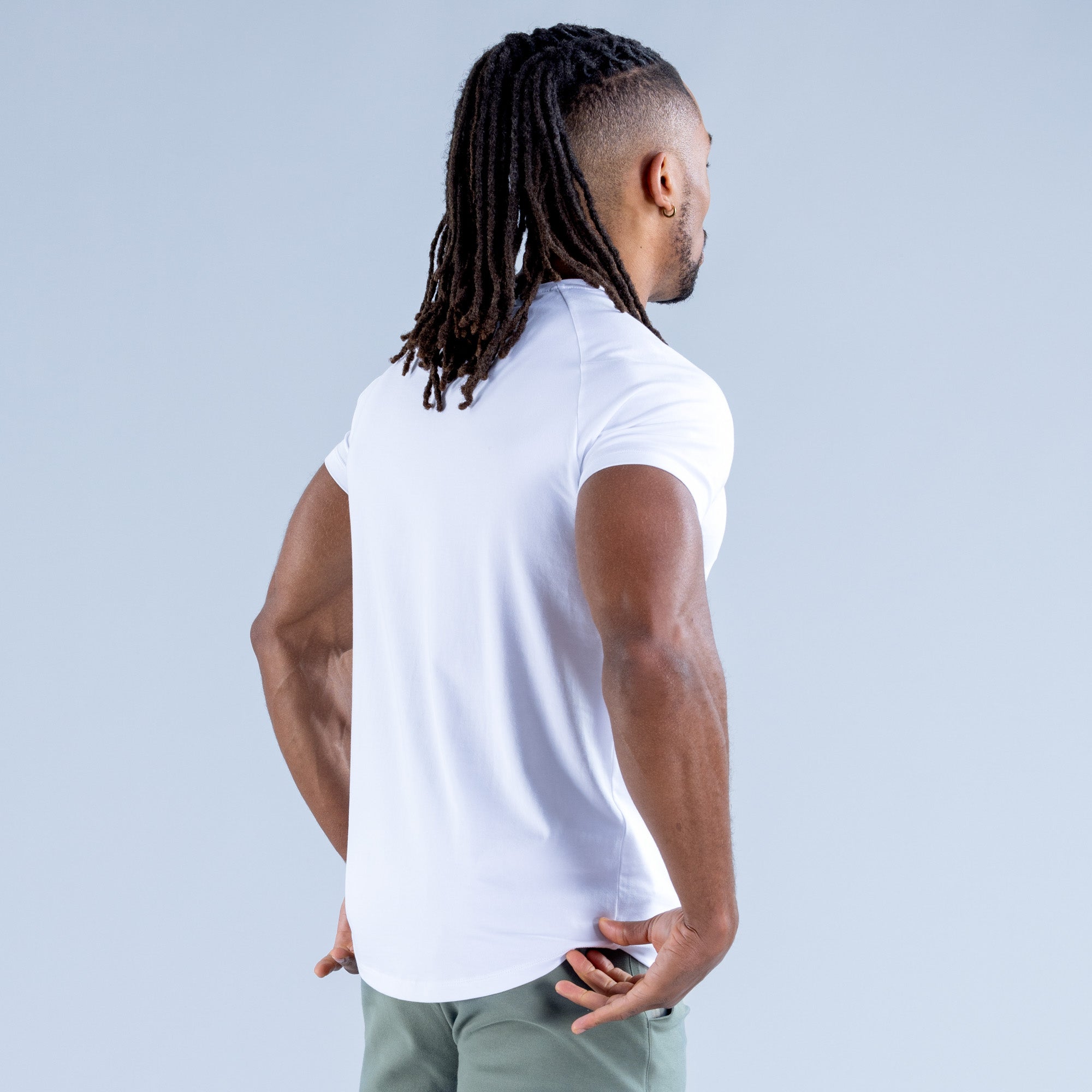 DFYNE Stealth T-Shirt Herren Weiß | 391HNGKBR