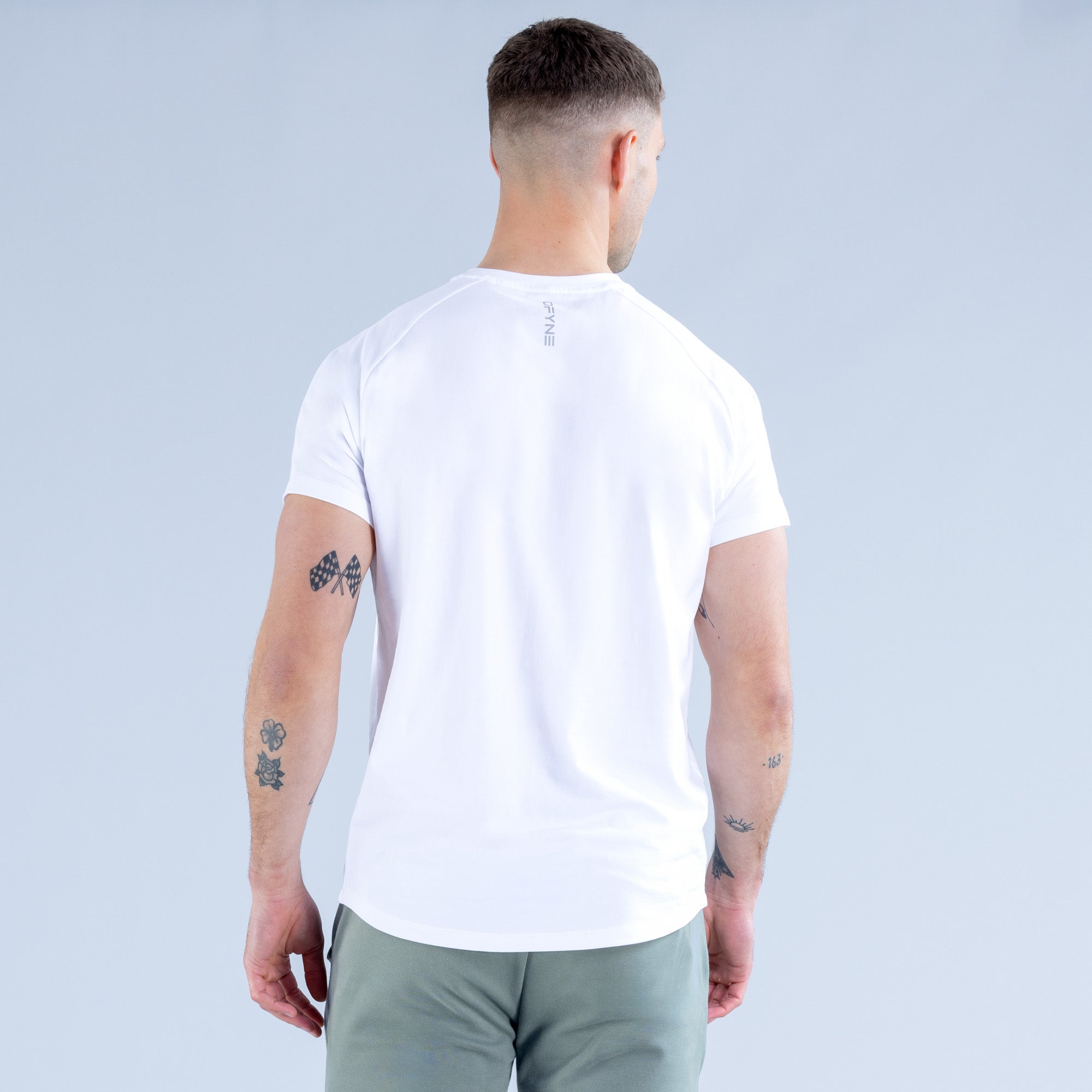 DFYNE Stealth T-Shirt Herren Weiß | 391HNGKBR