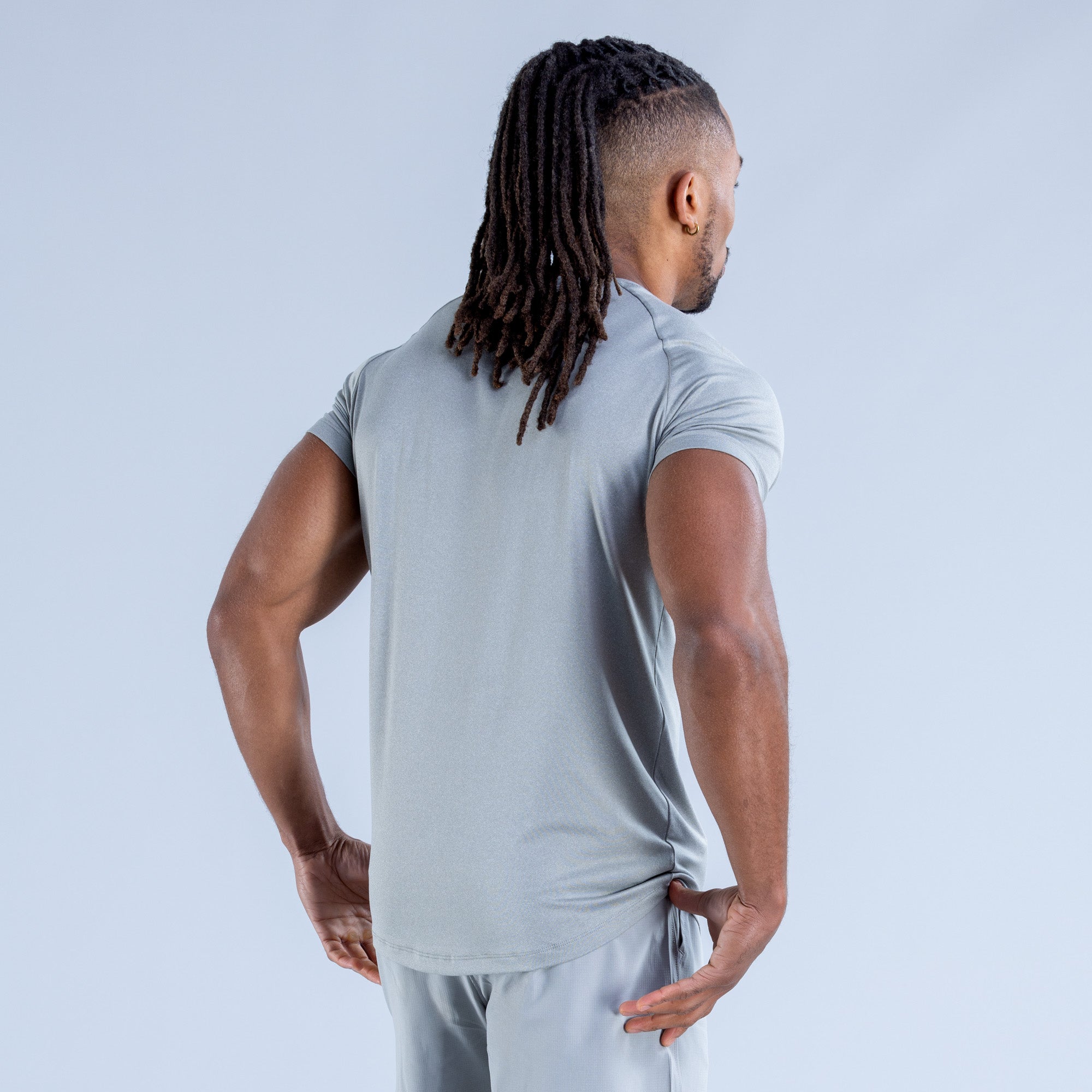 DFYNE Stealth Training T-Shirt Herren Grau | 964LBCJYD