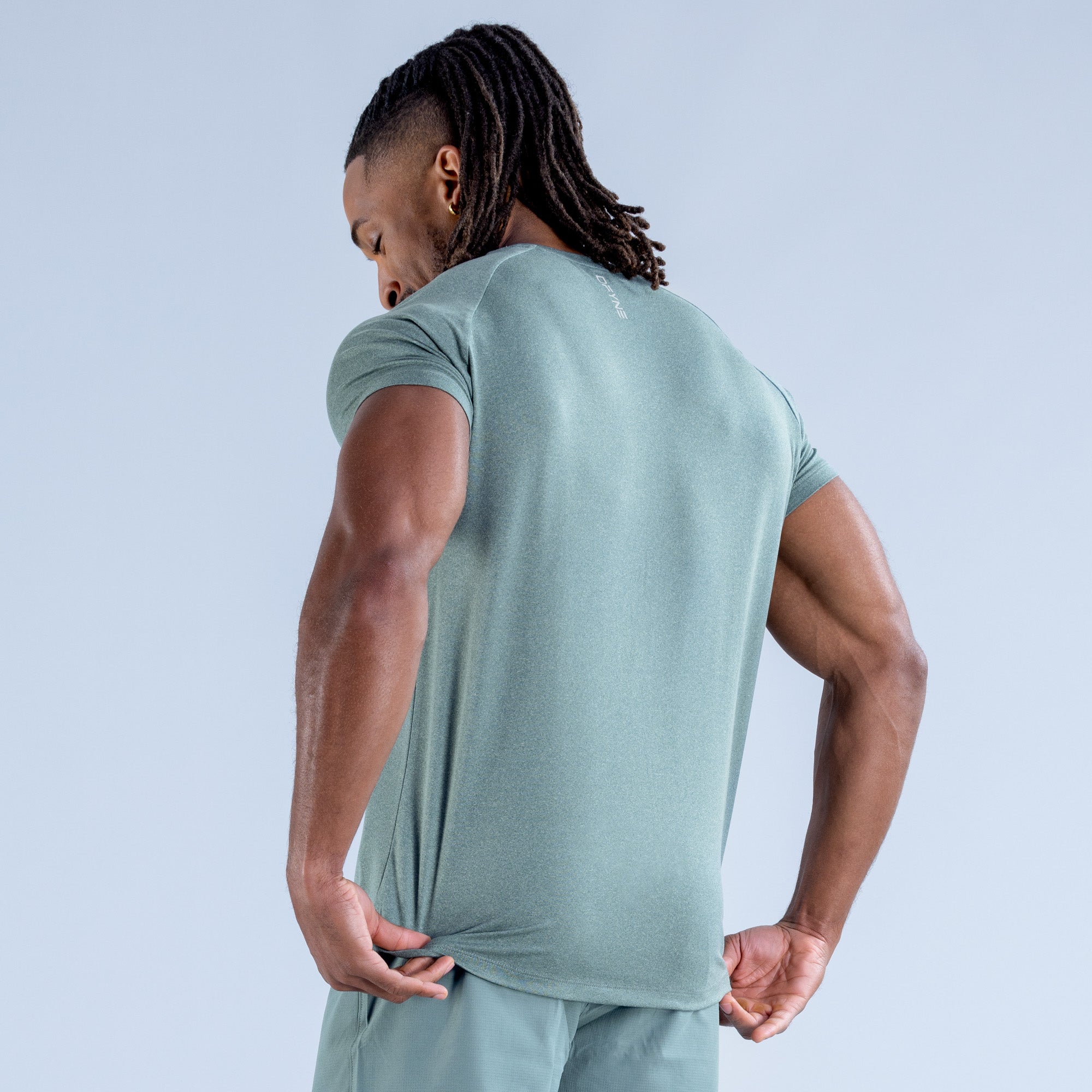 DFYNE Stealth Training T-Shirt Herren Olivgrün | 279YEXPGB