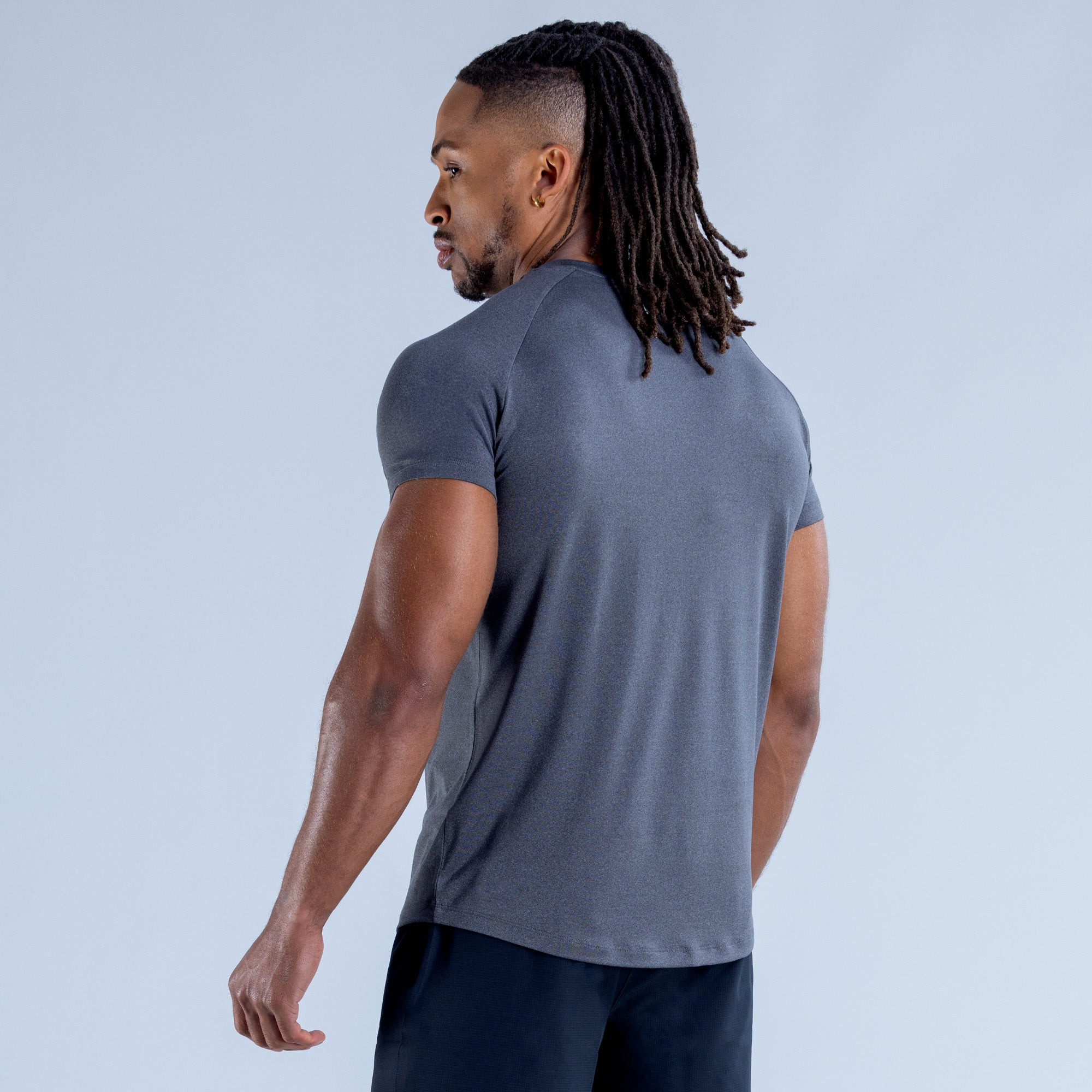 DFYNE Stealth Training T-Shirt Herren Schwarz | 871USNOYF