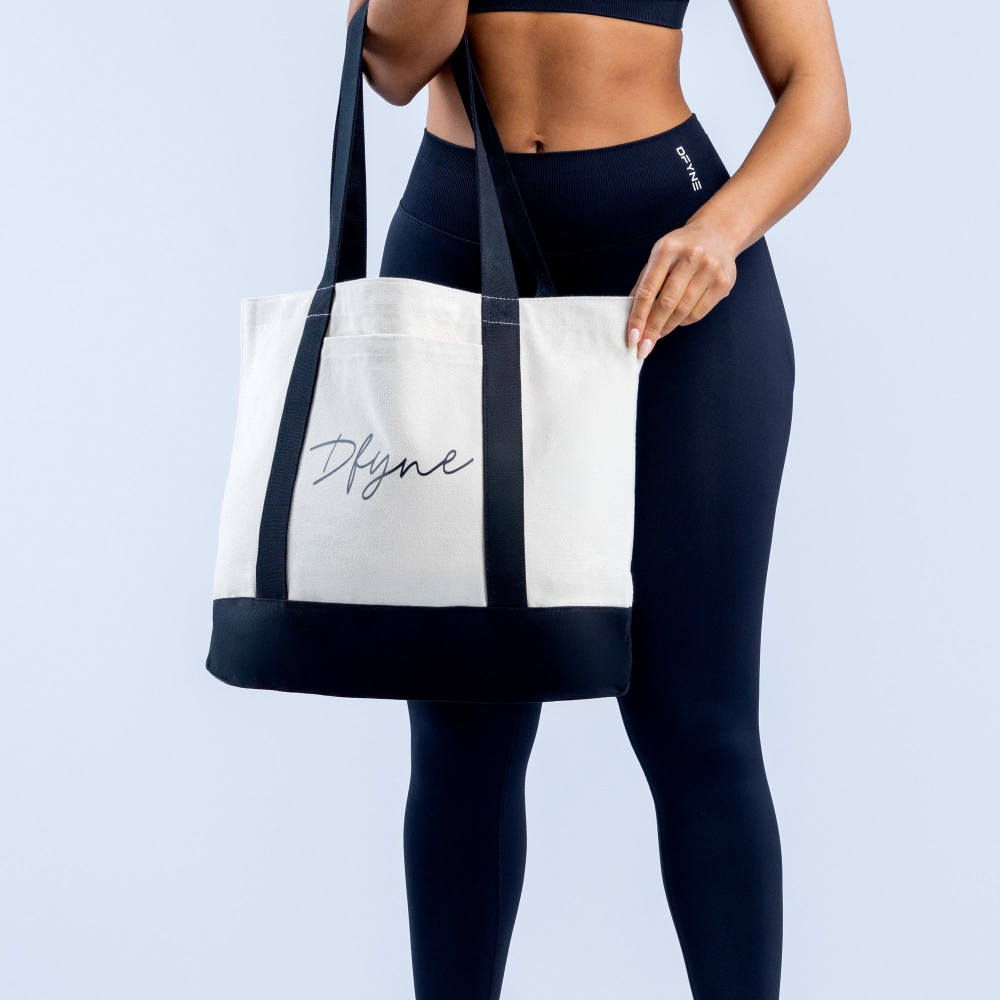 DFYNE Tragetasche Damen Schwarz | 873FXPYDN