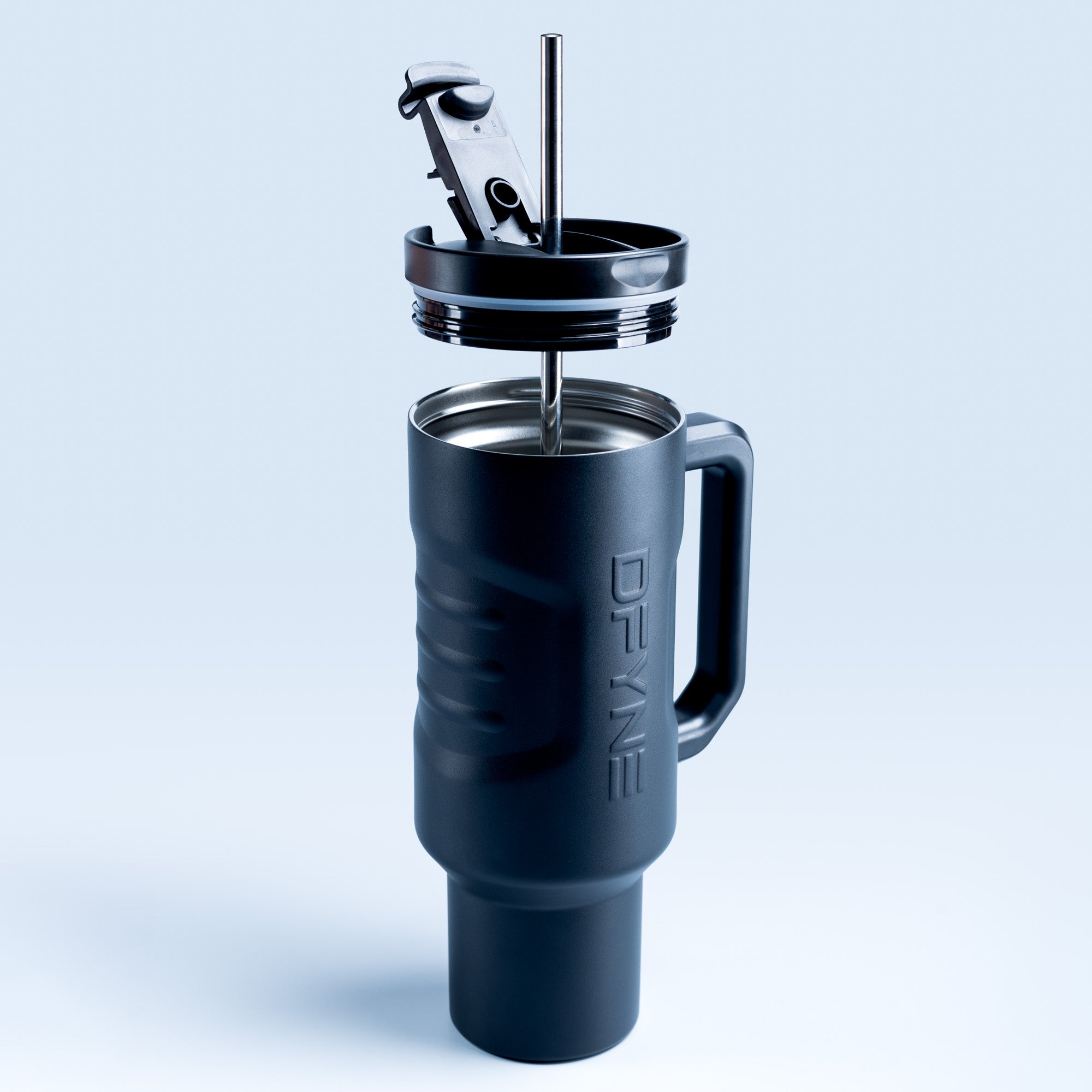 DFYNE Wasserflaschen Damen Schwarz | 342OKEAQX